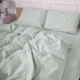 Простынь на резинке MirSon Royal Soft Stripe 30-0027 Jasper 140x190 см (2200011306810) - изображение 1