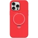 Чохол Silicone Case Full Protective with Ring для Apple iPhone 12 Pro Max (6.7") Red - зображення 1