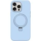 Чехол Silicone Case Full Protective with Ring для Apple iPhone 15 Pro (6.1") Blue - изображение 1