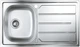 Кухонна мийка Grohe 860 x 500 мм з ексцентриком 1 чаша глянцева (31552SD0) - зображення 2