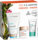 Zestaw do pielęgnacji twarzy My Clarins Żel oczyszczający Re-move 125 ml + Krem do twarzy Re-boost 50 ml + Maska na noc Re-charge 15 ml (ZES3666057327285) - obraz 3