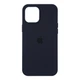 Панель Original Silicone Case для Apple iPhone 12 mini Midnight Blue (ARM57246) - изображение 1