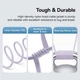 Кабель Type-C на Type-C Baseus Gem Fast Charging Data Cable 2m, 100W, 5A, 480 Mbps). Purple - зображення 8