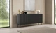 Комод Мути / Muti 2D3S/177 2-дверный с 3 ящиками Черный Perfect Home - изображение 5