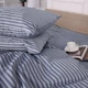 Простынь на резинке MirSon Royal Soft Stripe 30-0030 Georgia 140x190 см (2200011307985) - изображение 2