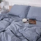 Простынь на резинке MirSon Royal Soft Stripe 30-0030 Georgia 160x190 см (2200011308029) - изображение 3