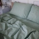Простынь на резинке MirSon Royal Soft Stripe 30-0031 Jesse 200x220 см (2200011308463) - изображение 2