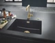 Кухонная мойка Grohe K700U 70-C Черный гранит (31655AP0) - изображение 4