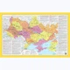 Карта Историко-географические земли Украины Масштаб 1:3 000 000 - изображение 1