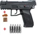 Пістолет пневматичний ASG CZ 75 P-07 Duty Blowback. CO2. BB Cal. 4.5 мм + 500 кульок BB + 5 балончиків - зображення 1