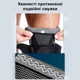 Эластичный спортивный наколенник для коленного сустава XXL Серый - изображение 8