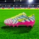 Бутси для дітей by Soccer's Білий з рожевими вставками (KRA024m white-pink (32 (21 см)) - зображення 1
