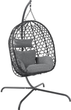 Крісло-кокон гойдалка HOMLA Nido 104x106x184 см - зображення 1