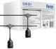 Вулична гірлянда Feron CL50-25-1 50хЕ27 25м 230V чорний IP65 (2000418667961) - зображення 1