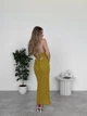 Сарафан женский ARTKNIT Кружево S-M Горчичный (4823093473133) - изображение 3