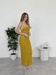 Сарафан женский ARTKNIT Кружево S-M Горчичный (4823093473133) - изображение 5