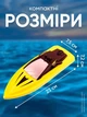 Катер на радіокеруванні для дітей підлітків човен дистанційно керований лодка на радіоуправлінні іграшка дитяча акумуляторна з пультом - зображення 3