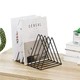 Стеллаж подставка для хранения виниловых пластинок треугольник 26x18 Black - изображение 2