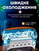 Увлажнитель воздуха мини вентилятор кондиционер портативный от USB ночник с отсеком для льда и воды с LED подсветкой UKC Салатовый  - изображение 3
