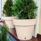 Горшок с автополивом Santino LATINA 5,6 л. канва-крем (lat56cgry) - изображение 2