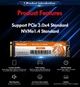 SSD диск Bestoss M.2 NVMe 2280 PCIe 3.0x4 1ТБ для ноутбуків та комп'ютерів (SSD 1Tb Bestoss GM228 M.2 NVMe 2280 PCIe 3.0x4) - зображення 4