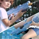 Электрический водяной бластер аккумуляторный, дальность до 16 м, автозаправка, синий - изображение 8
