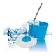 Швабра з турбо віджимом та відром SmartUS Spin MOP 360 ° з круглою насадкою (047q) - зображення 7