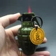 Подарочная Газовая зажигалка брелок в форме мини гранаты М26 - изображение 2