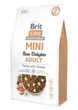 Сухий корм Brit Care Mini Raw Delights Adult для дорослих собак малих порід з індичкою та креветками, 2 кг - зображення 1