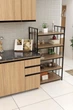 Кухонний стелаж Лорейн в стилі лофт EcoLoft DSP-1197 Монтеверде - зображення 2