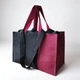 Сумка джутовая натуральная шоппер "Burgundy black" Silk Route а-3734 - изображение 2