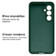 Чохол протиударний Kassel Camera Protective Samsung S24FE (22) Dark green Темно-зелений - зображення 3
