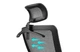 Офісне крісло Loctek YZ102 ергономічне Black (YZ102) - зображення 7