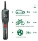 Автомобильный компрессор Bosch EasyPump (3.6 В, 3 А*год, 10 л/год) с манометром для подкачки шин (26094) - изображение 3