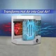 Портативний кондиціонер Arctic Air ULTRA PRO з акумулятором холоду та вбудованим зволожувачем повітря - зображення 10