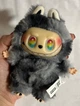 Мягкая игрушка брелок Labubu Лабубу 14 см тай-дай серый - изображение 1