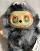 Мягкая игрушка брелок Labubu Лабубу 14 см тай-дай серый - изображение 2