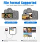 Картридер hifriend для iPhone Samsung Xiaomi Huawei Meizu Google Pixel и тд. Lightning / USB-C (Type - C) SD/TF Card Reader адаптер для USB-C на картридер SD Card White - изображение 4