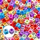 Набор для творчества Бусины 6x6 мм с буквами (106-767) - изображение 2