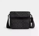 Сумка Coach Sullivan Flap Crossbody Bag In Signature Canvas черная - изображение 1