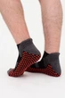 Шкарпетки короткі унісекс з бавовни Giulia US1 SPORT TREKKING 36/39 Black-black - зображення 4