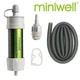 Портативный туристический фильтр для воды Miniwell L630 на 2000 л походный переносной White - изображение 1