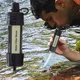 Фільтр портативний для води туристичний похідний Water Filter Straw на 3000 л Зелений - зображення 4