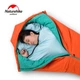 Вкладиш для спального мішка Naturehike High elastic sleeping bag 200 х 80 см Бірюзовий - зображення 6