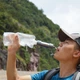 Фільтр портативний для води туристичний похідний Water Filter Straw на 3000 л Помаранчевий - зображення 3
