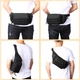 Тактична сумка нагрудна сумка бананка на пояс з MOLLE Black - зображення 6