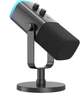 Микрофон динамический Fifine AM8 USB/XLR с RGB подсветкой Black - изображение 3