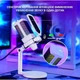 Мікрофон конденсаторний Fifine Q6W USB з RGB підсвічуванням кардіоїдний White - зображення 5