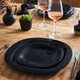 Тарелка десертная Luminarc Carine Black квадратная 19 см (L9816) - изображение 3