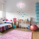 Lampa wisząca Farfalla 1xE27 Różowa (LP-MD088-3439A/1P) - obraz 3